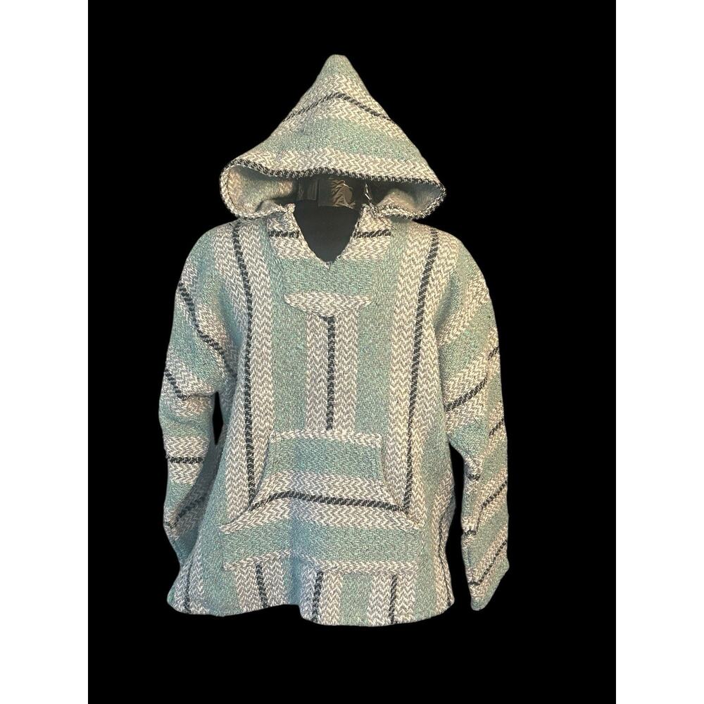 Baja Joe Long‎ Sleeve Hoodie Multicolored Hooded Men’s Size Small S